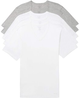Foto 1 | Camisetas Calvin Klein Multicolor Cotton Classic Slim para Hombre 5 Piezas - Venta Internacional
