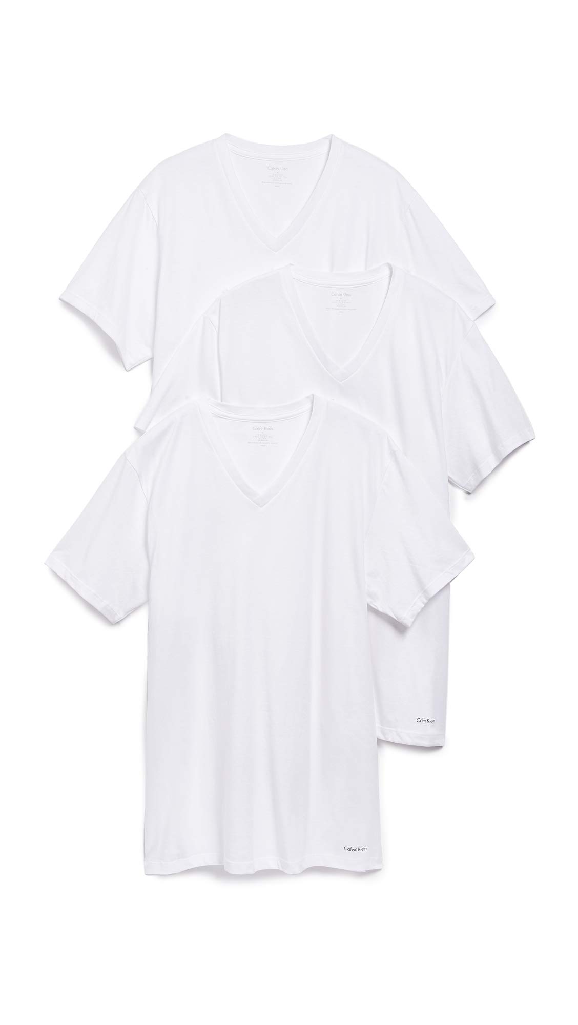 Camiseta Calvin Klein Cotton Classics Blanca para Hombre - Venta Internacional