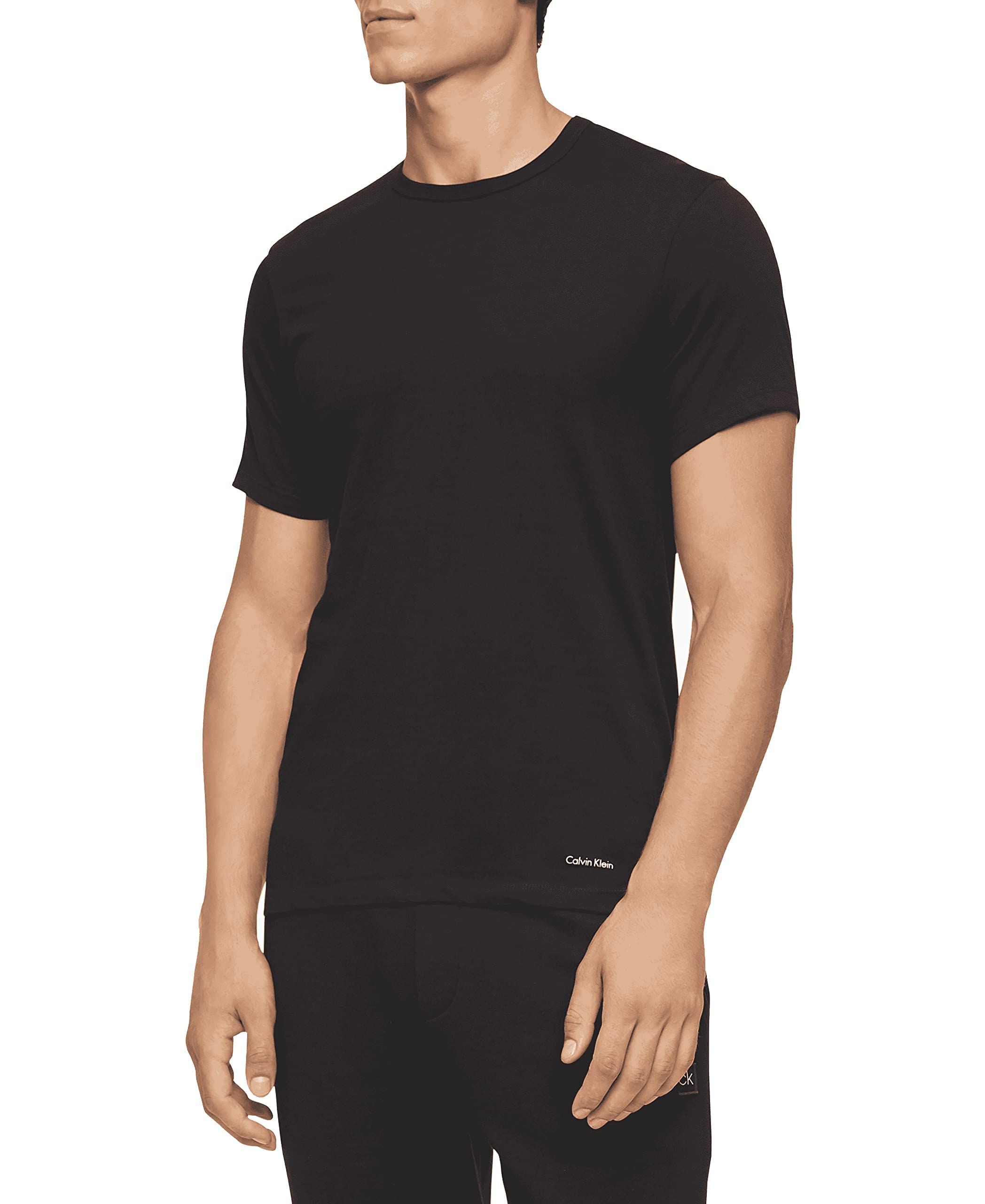 Foto 3 pulgar | Camiseta Calvin Klein 100% Algodón Para Hombre, Paquete De 5, Negra Xl - Venta Internacional.