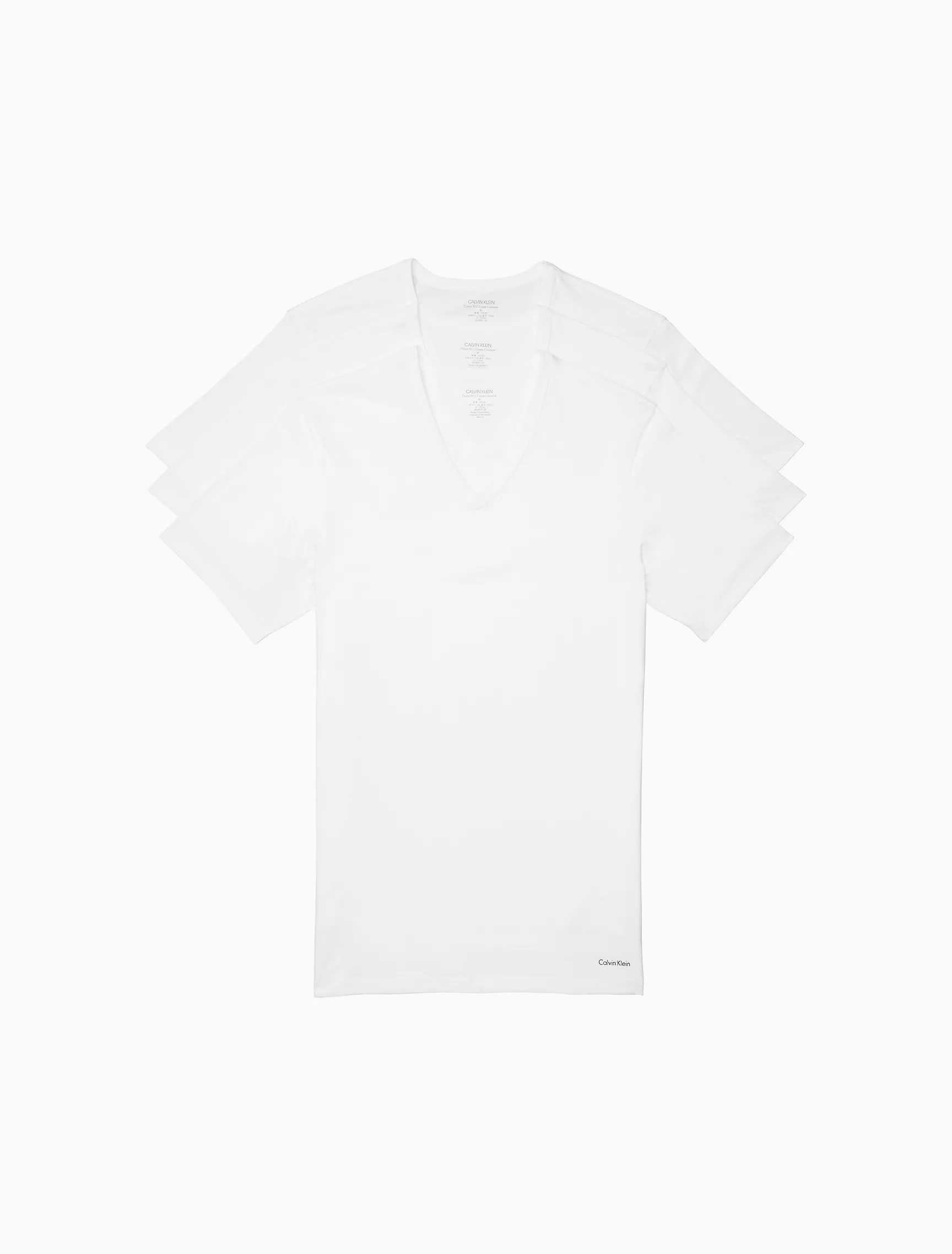 Calvin Klein 3 Pack Slim Fit Camisetas