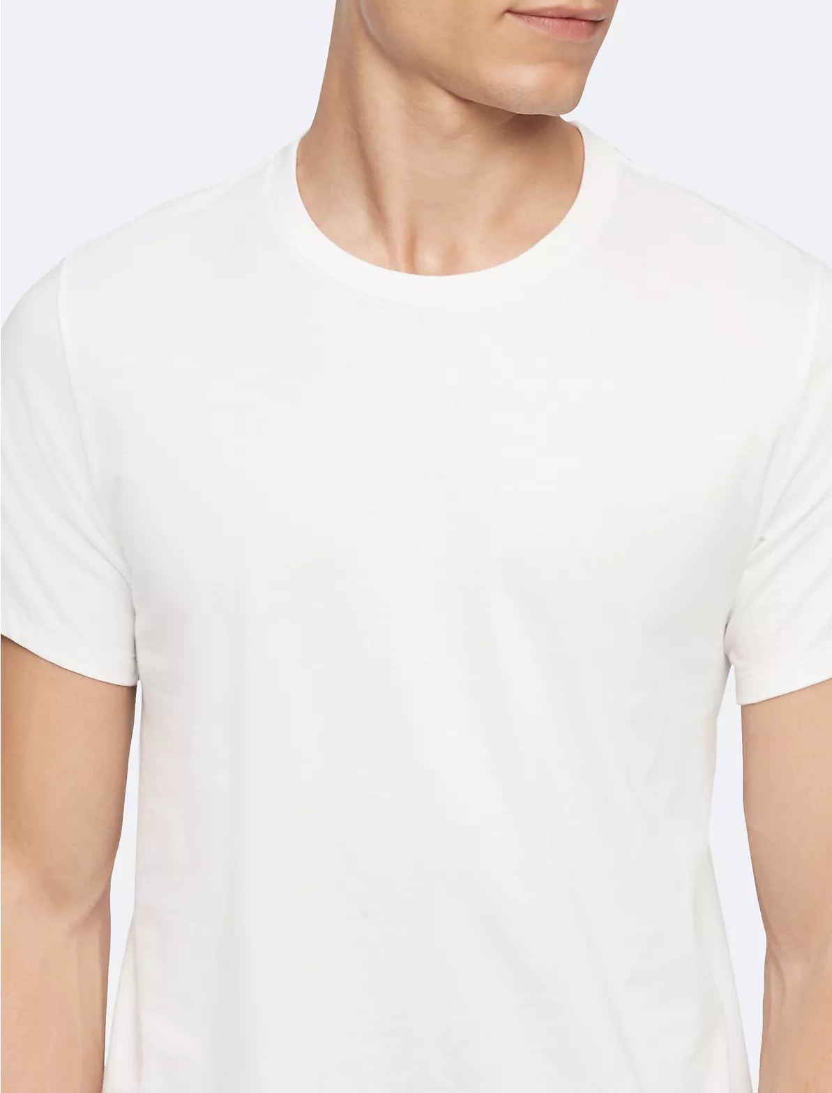 Foto 2 | Playeras 5 Pack Classic Fit Calvin Klein 5 Pack Cuello Redondo