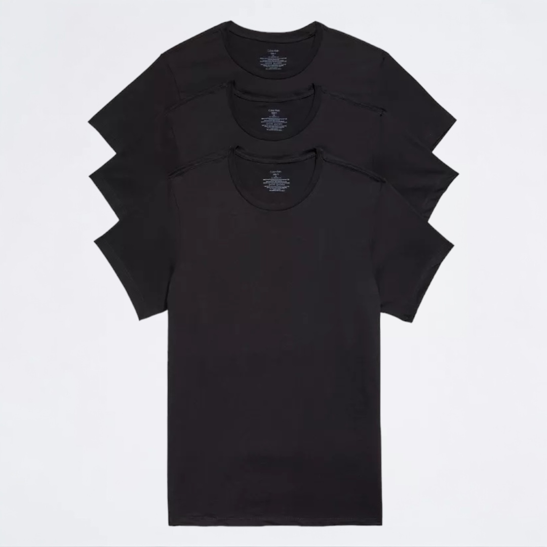 Foto 2 pulgar | Playeras Calvin Klein 3 Piezas para Hombre