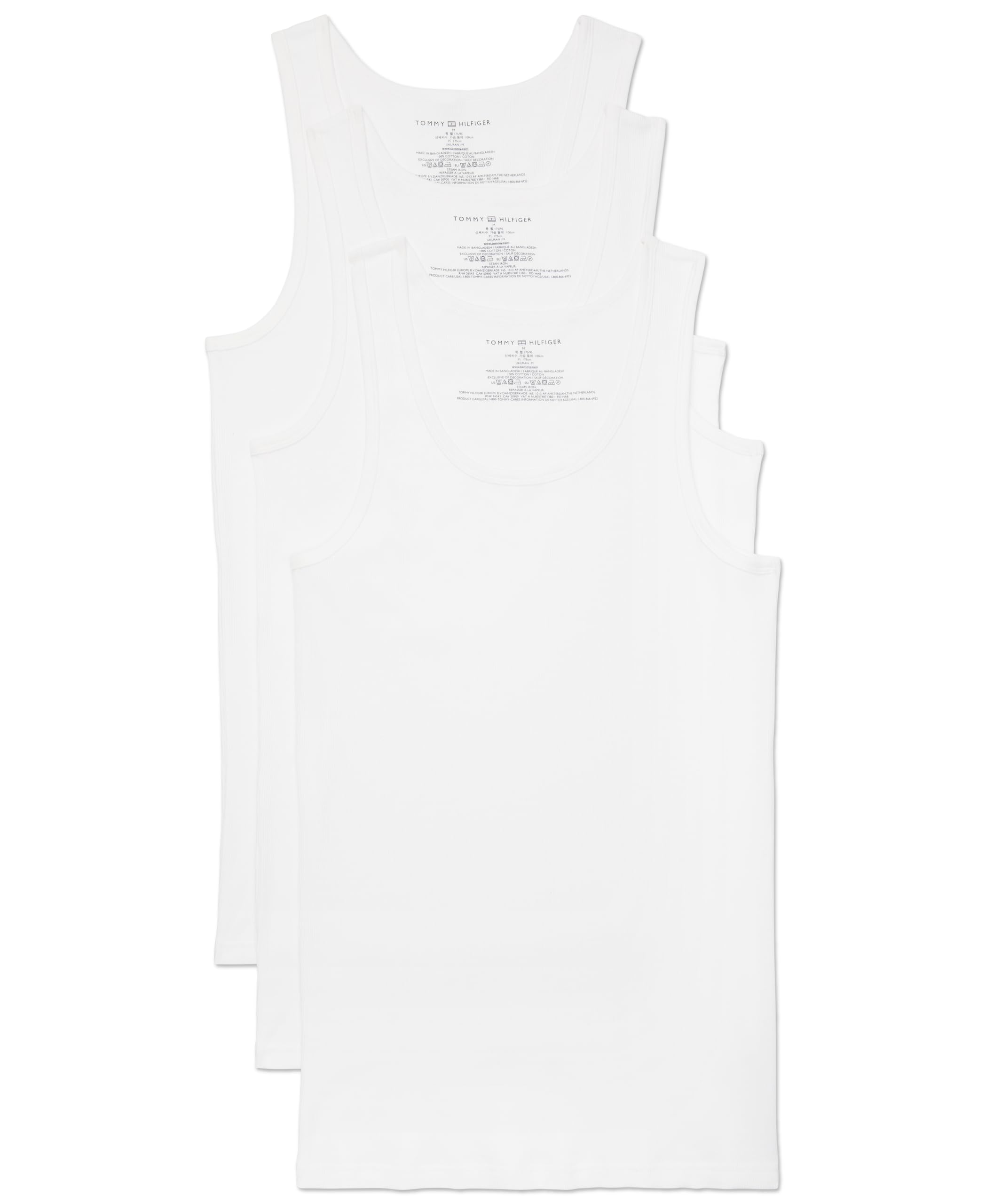 Foto 2 pulgar | Camisetas Tommy Hilfiger Cotton Classics A Para Hombre, Paquete De 3 - Venta Internacional.
