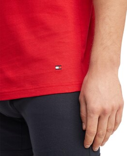 Foto 4 | Camisetas Tommy Hilfiger De Algodón Clásico Con Cuello En V Para Hombre, X3 - Venta Internacional.
