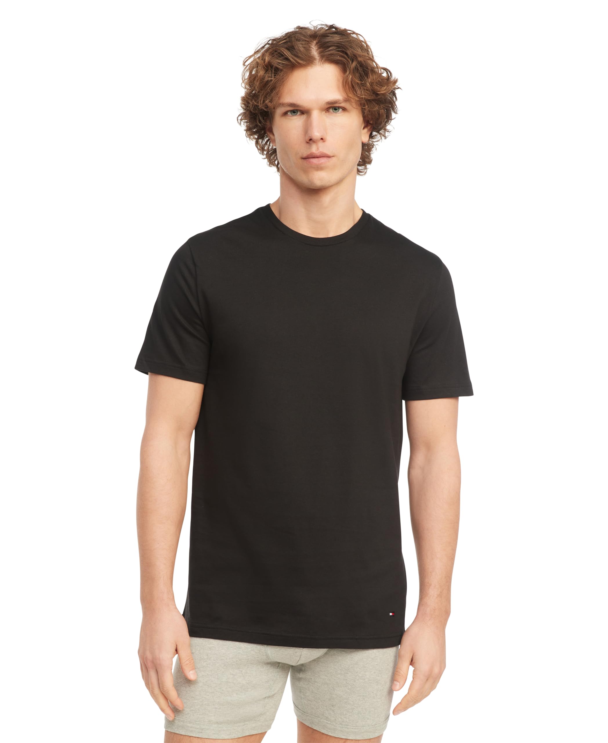 Foto 3 pulgar | Camiseta de Cuello Redondo Tommy Hilfiger para Hombre 3 Piezas - Venta Internacional