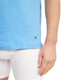 Foto 3 | Camisetas Tommy Hilfiger De Algodón Clásicas Para Hombre, Paquete De 3 - Venta Internacional.