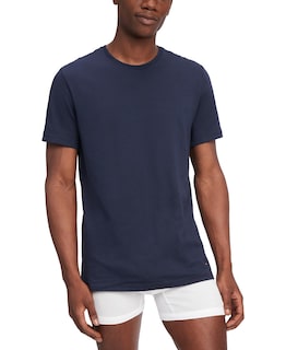 Foto 1 | Pack De 3 Camisas Interiores Tommy Hilfiger Cotton Classics Con Cuello Redondo - Venta Internacional.