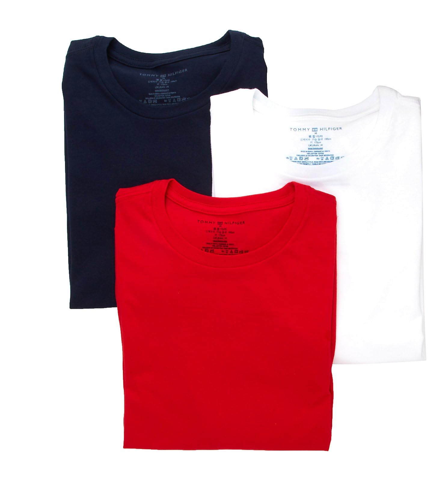 Camisetas Tommy Hilfiger Cotton Classics con Cuello Redondo para Hombre - Venta Internacional