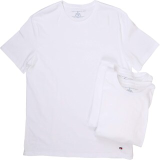 Foto 1 | Camiseta Interior Tommy Hilfiger Cotton Classics con Cuello Redondo 3 piezas - Venta Internacional