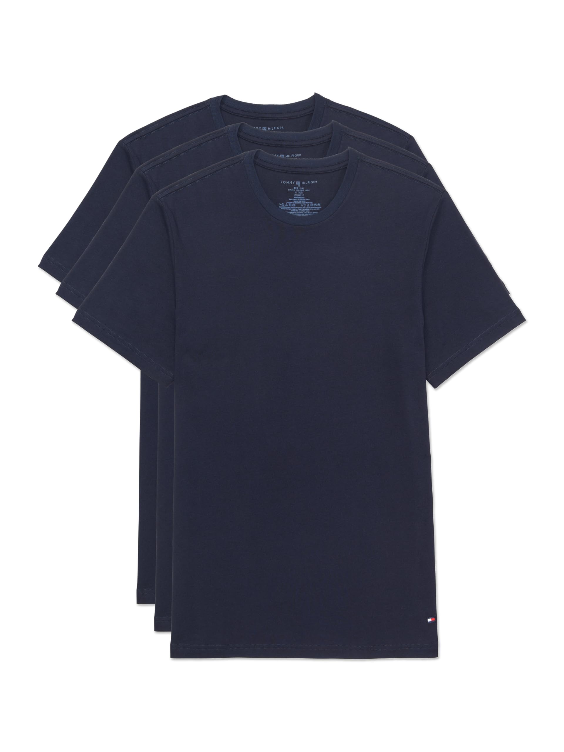 Camisetas Tommy Hilfiger Cotton Classics Para Hombre, Paquete De 3 - Venta Internacional.