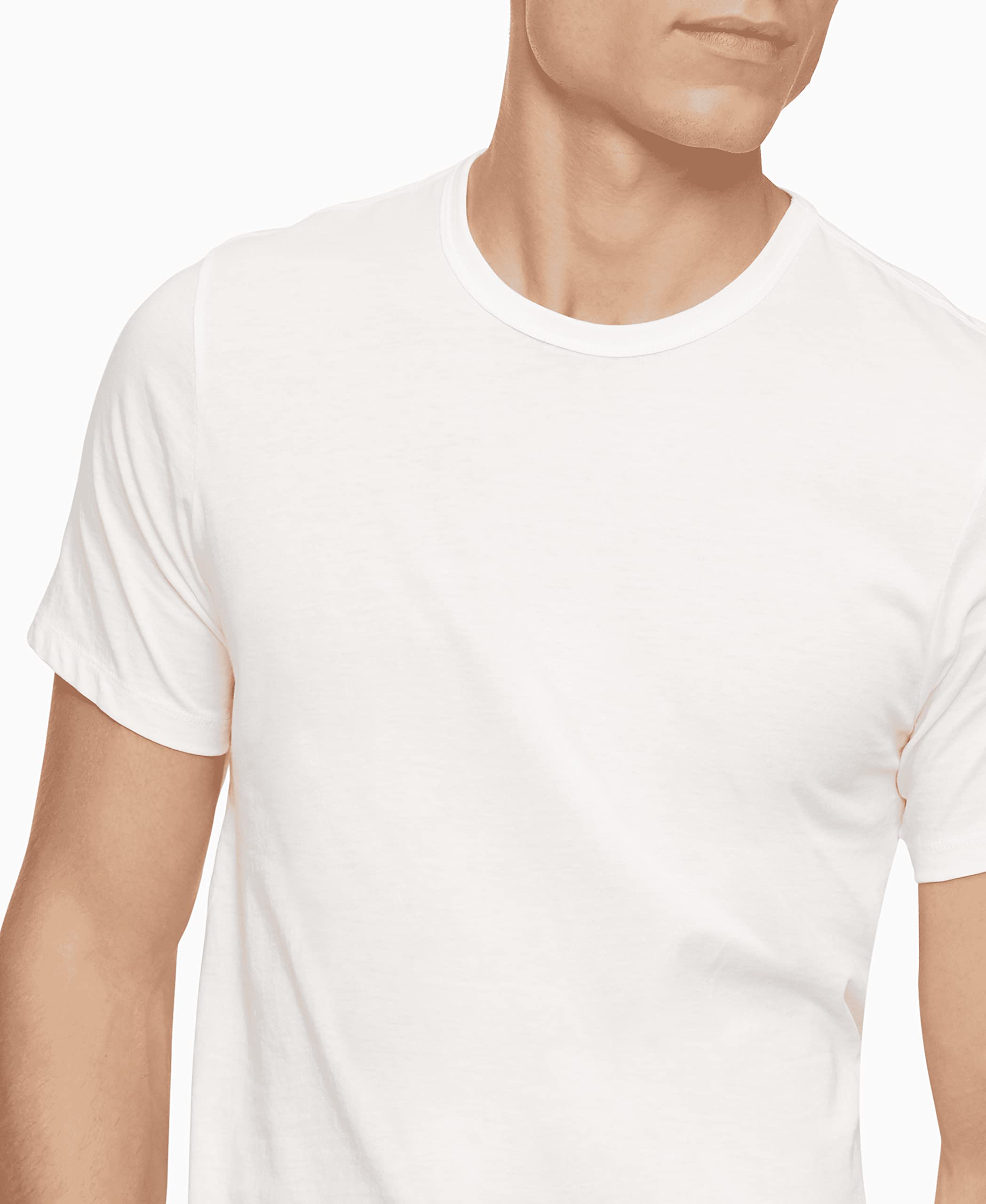 Foto 4 pulgar | Camiseta Calvin Klein 100% Algodón Para Hombre, Paquete 5, Blanca, S - Venta Internacional.