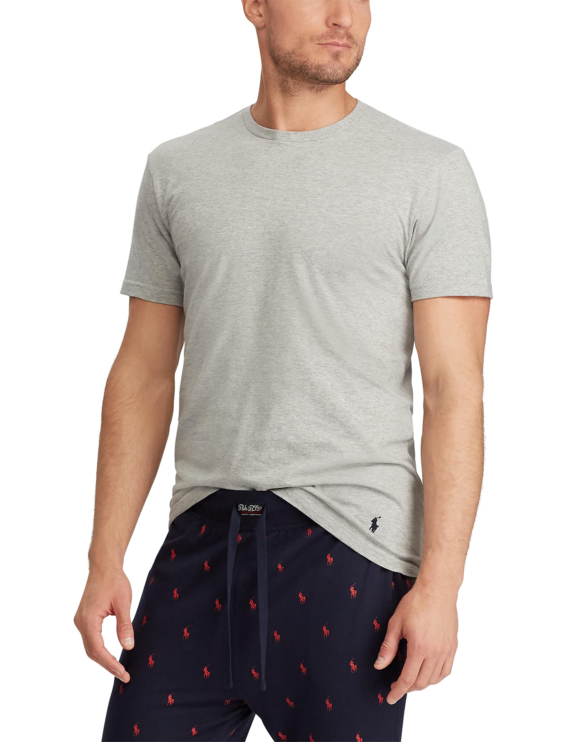 Foto 4 pulgar | Camiseta Interior Polo Ralph Lauren Slim Fit Con Efecto Absorbente, Paquete De 3 Unidades Lg - Venta Internacional.