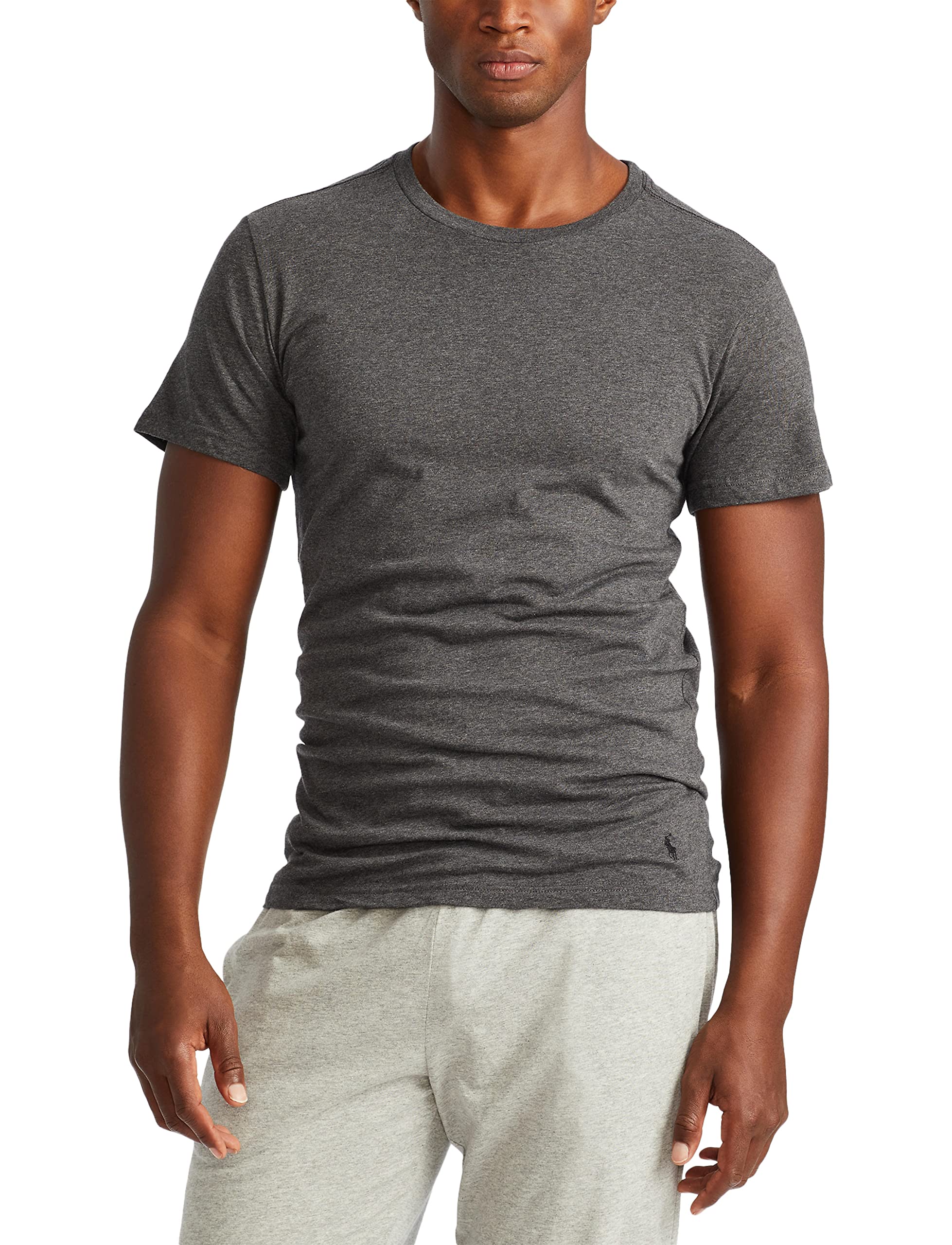 Foto 3 pulgar | Camisetas Polo Ralph Lauren, Ajustadas Y Con Cuello Redondo, Para Hombre, Paquete De 3 - Venta Internacional.