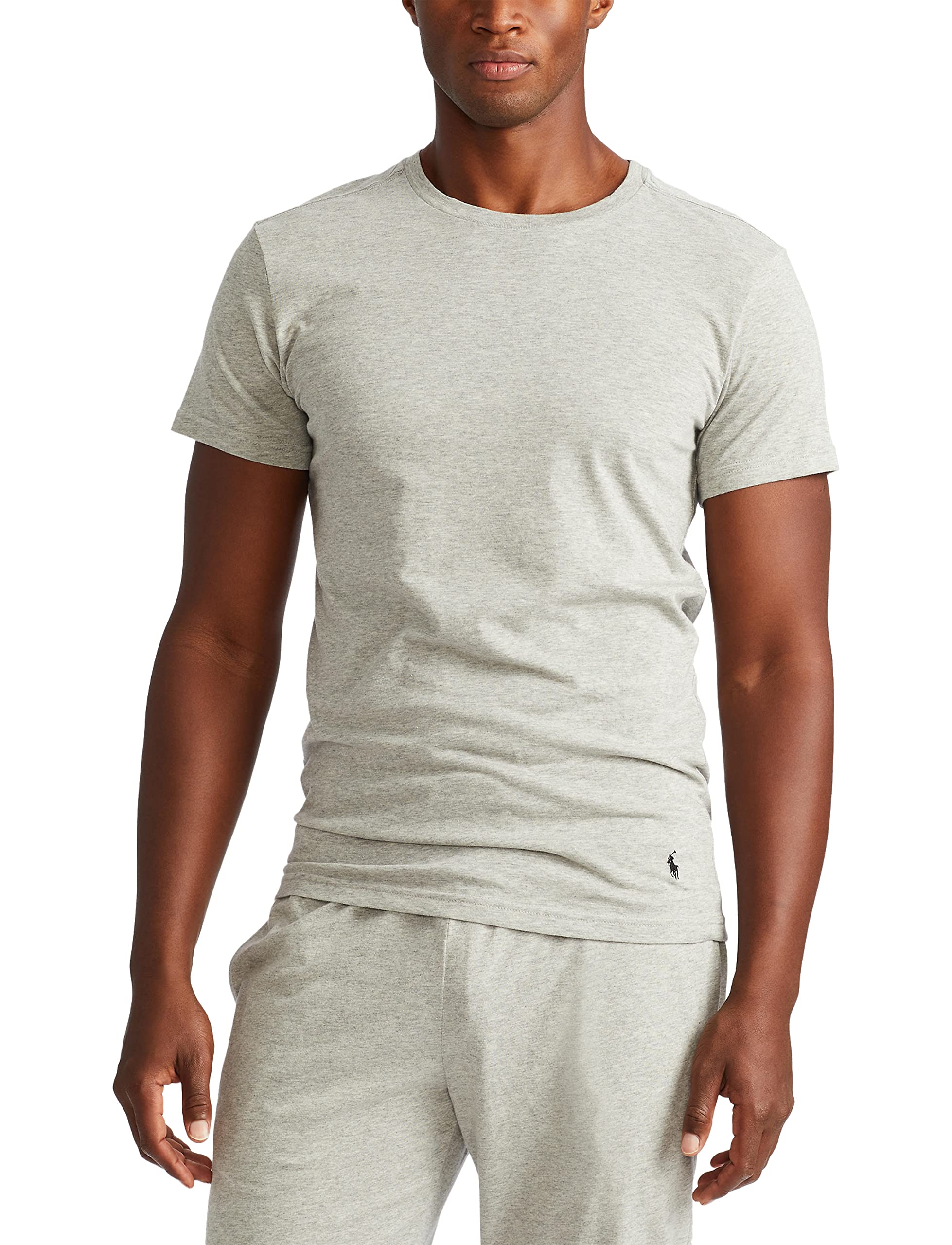 Foto 5 pulgar | Camisetas Polo Ralph Lauren, Ajustadas Y Con Cuello Redondo, Para Hombre, Paquete De 3 - Venta Internacional.