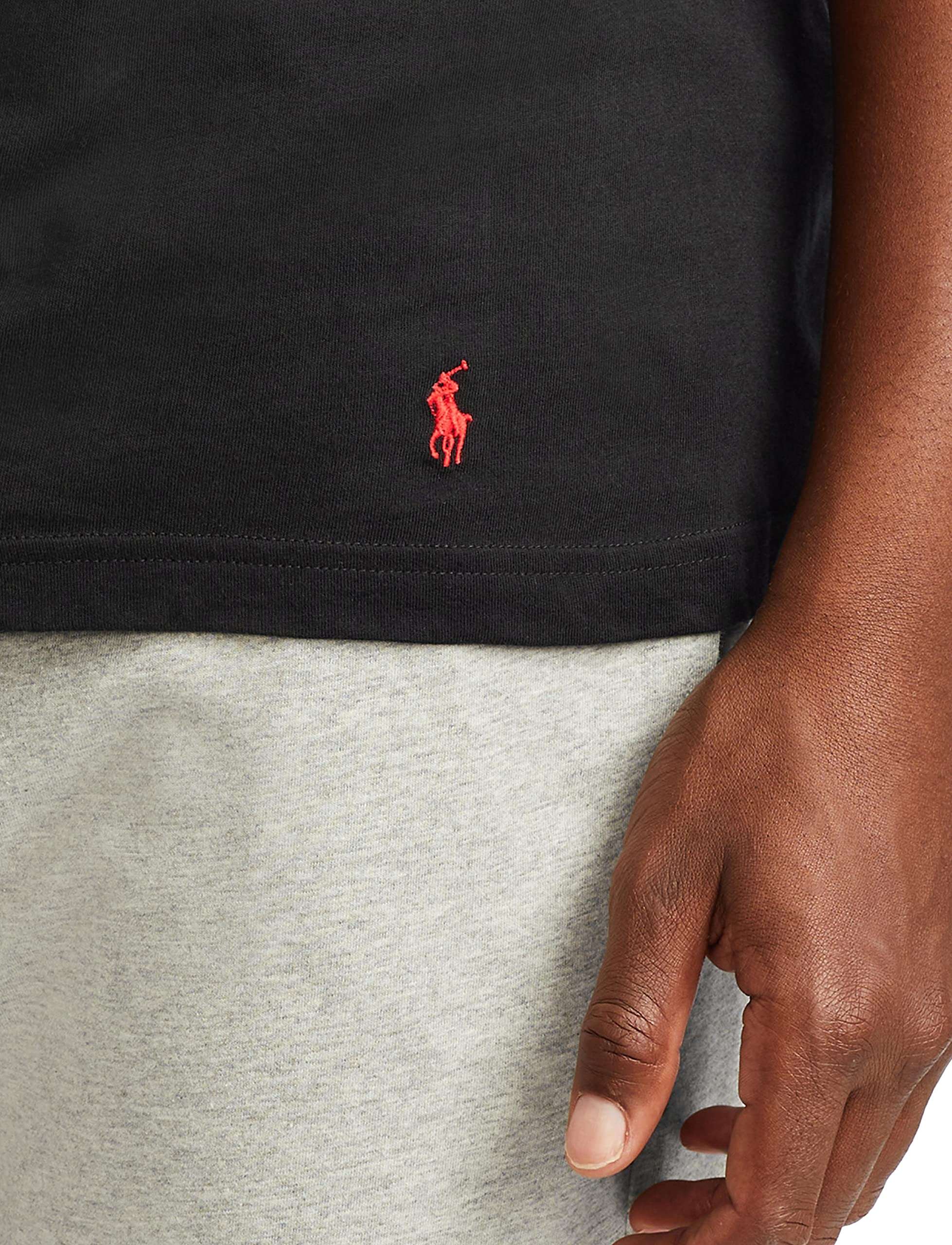 Foto 5 pulgar | Camiseta Polo Ralph Lauren Classic Fit Con Efecto Absorbente, Paquete De 3 - Venta Internacional.