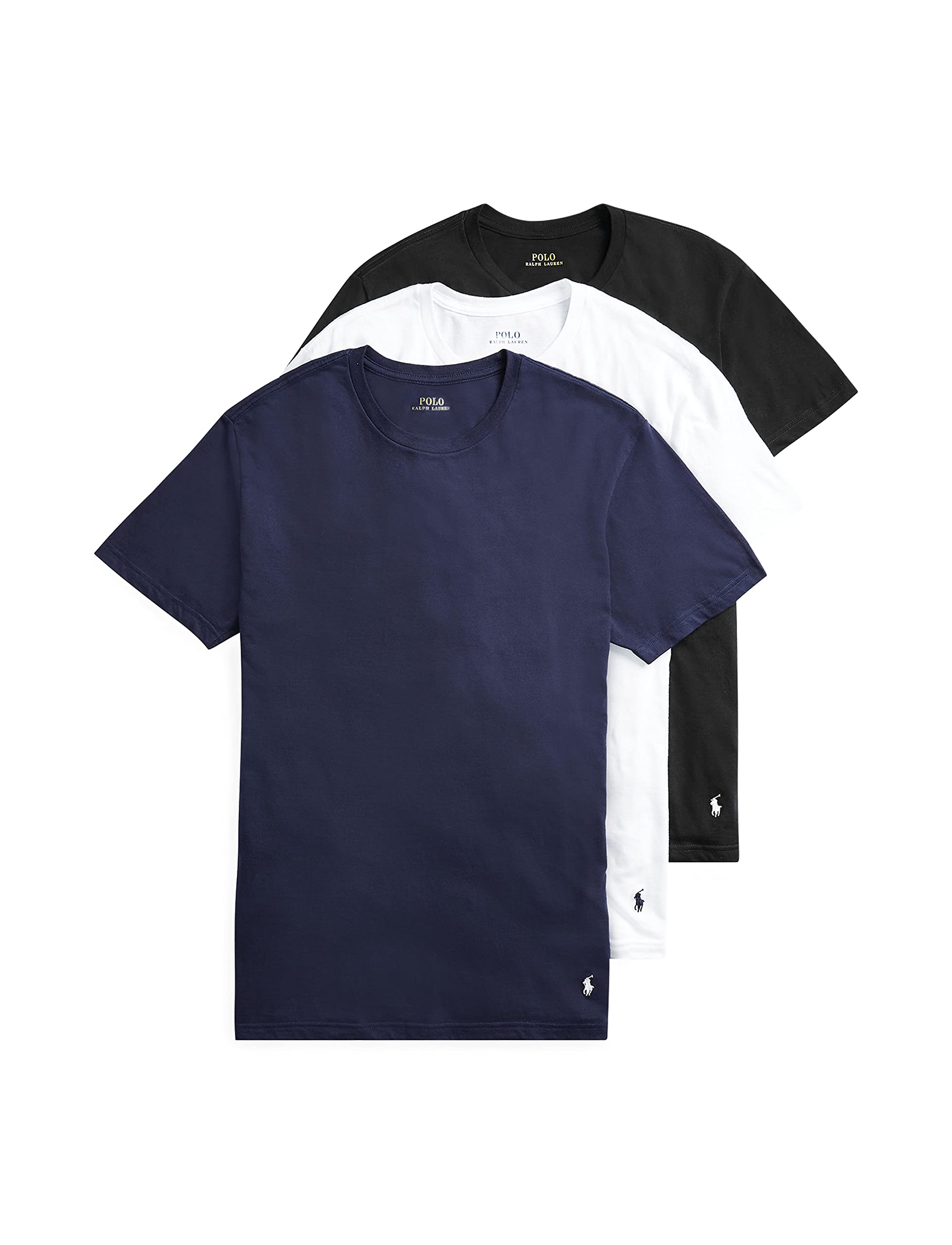 Foto 2 pulgar | Camiseta Polo Ralph Lauren Classic Fit Con Efecto Absorbente, Paquete De 3 - Venta Internacional.