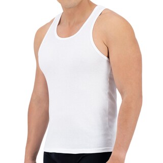 Foto 1 | Camiseta Acanalada Rib 2x2 Trueno Caballero Ropa Interior Para Hombre 2 Piezas