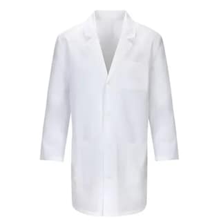 Foto 1 | Bata Laboratorio Blanca Uniforme Médico 100% Algodón Unisex