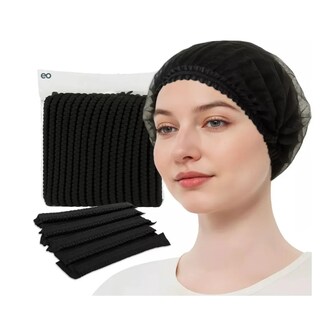 Foto 1 | 200 Piezas Gorra Plisada Gorra Plisada Desechable Eo Safe Imports Esi-19405 Negro