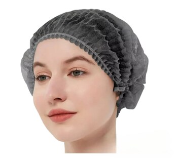 Foto 1 | Xtellar Gorro De Protección Plisado Desechable Extra Cómodo - Paquete De 200 Unidades