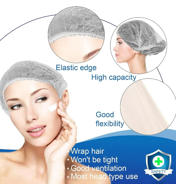 Foto 3 pulgar | Xtellar Gorro De Protección Plisado Desechable Extra Cómodo - Paquete De 200 Unidades