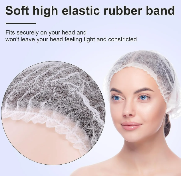 Foto 4 pulgar | Xtellar Gorro De Protección Plisado Desechable Extra Cómodo - Paquete De 200 Unidades