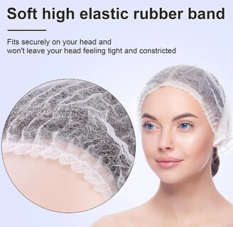 Foto 3 | Xtellar Gorro De Protección Plisado Desechable Extra Cómodo - Paquete De 200 Unidades