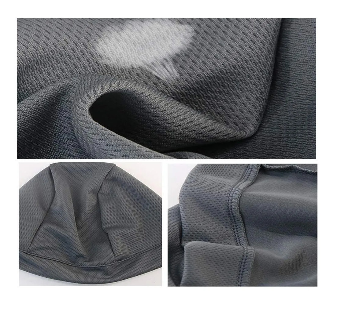 Foto 4 | 3pz Forro Para Casco Para Absorber El Sudor Gris  Azul Y Negro