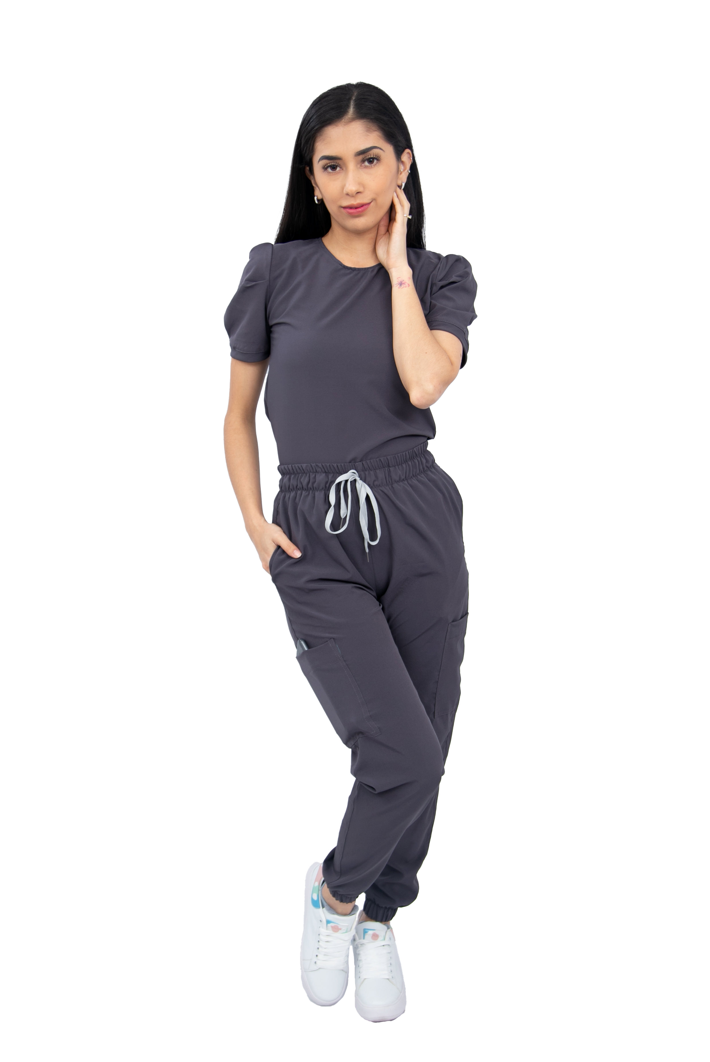 Foto 2 pulgar | Pijama Quirúrgica Jogger Stretch Antifluido Scrub Eliz Kolorum Oxford