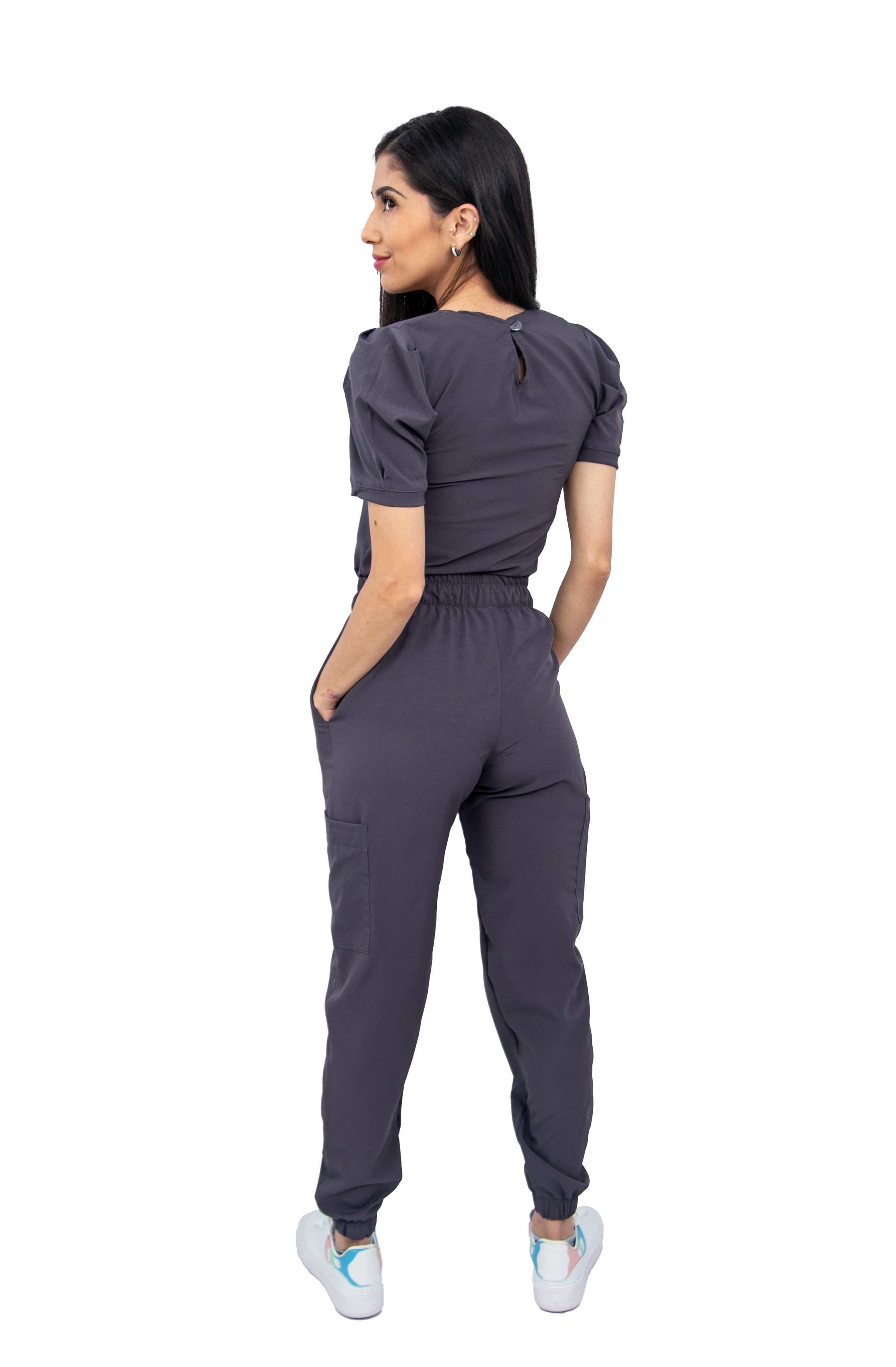 Foto 6 pulgar | Pijama Quirúrgica Jogger Stretch Antifluido Scrub Eliz Kolorum Oxford