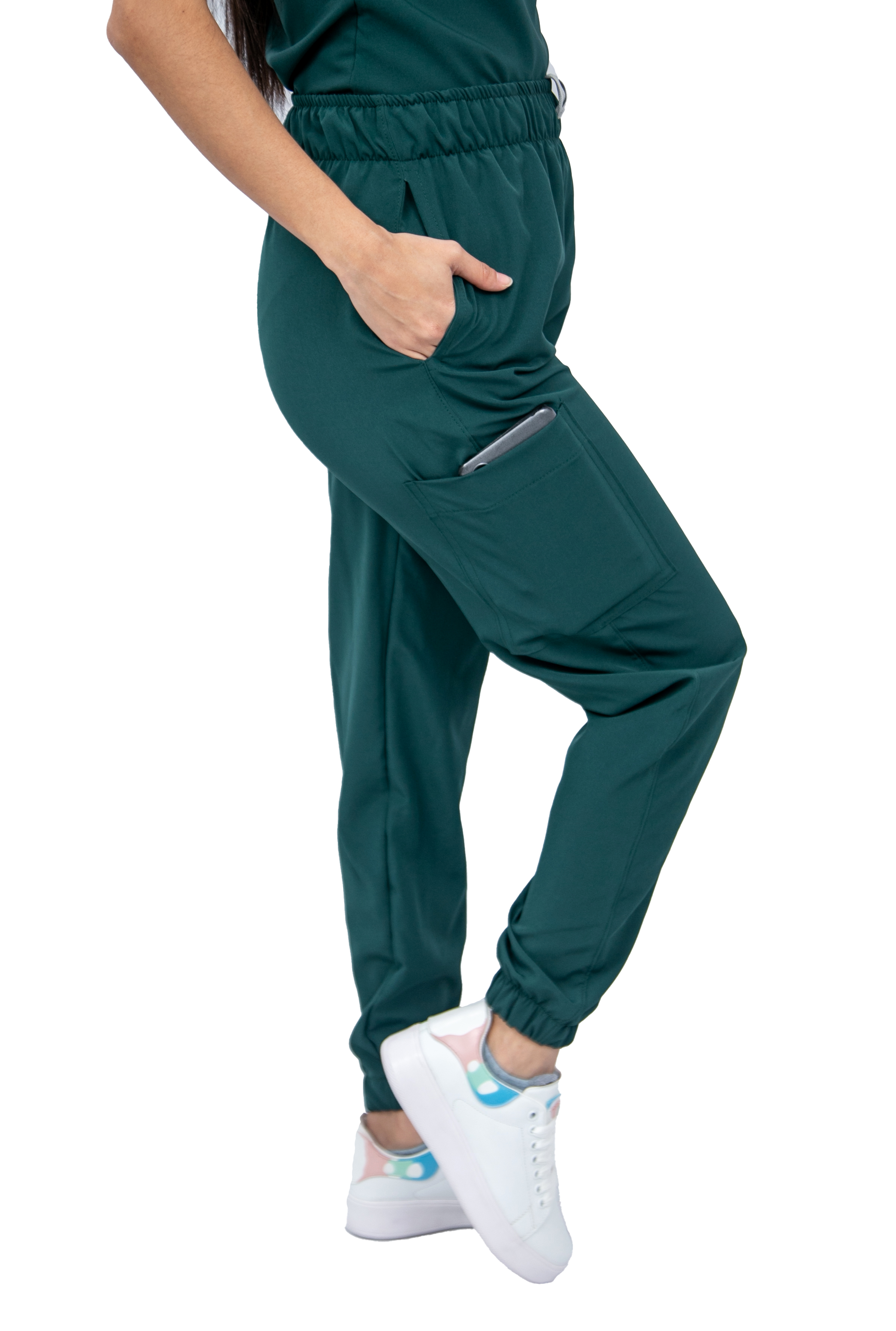 Foto 5 pulgar | Pijama Quirúrgica Antifluido Scrub Verde para Mujer