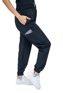 Foto 4 | Pijama Quirúrgica Antifluido Scrub Azul Marino para Mujer