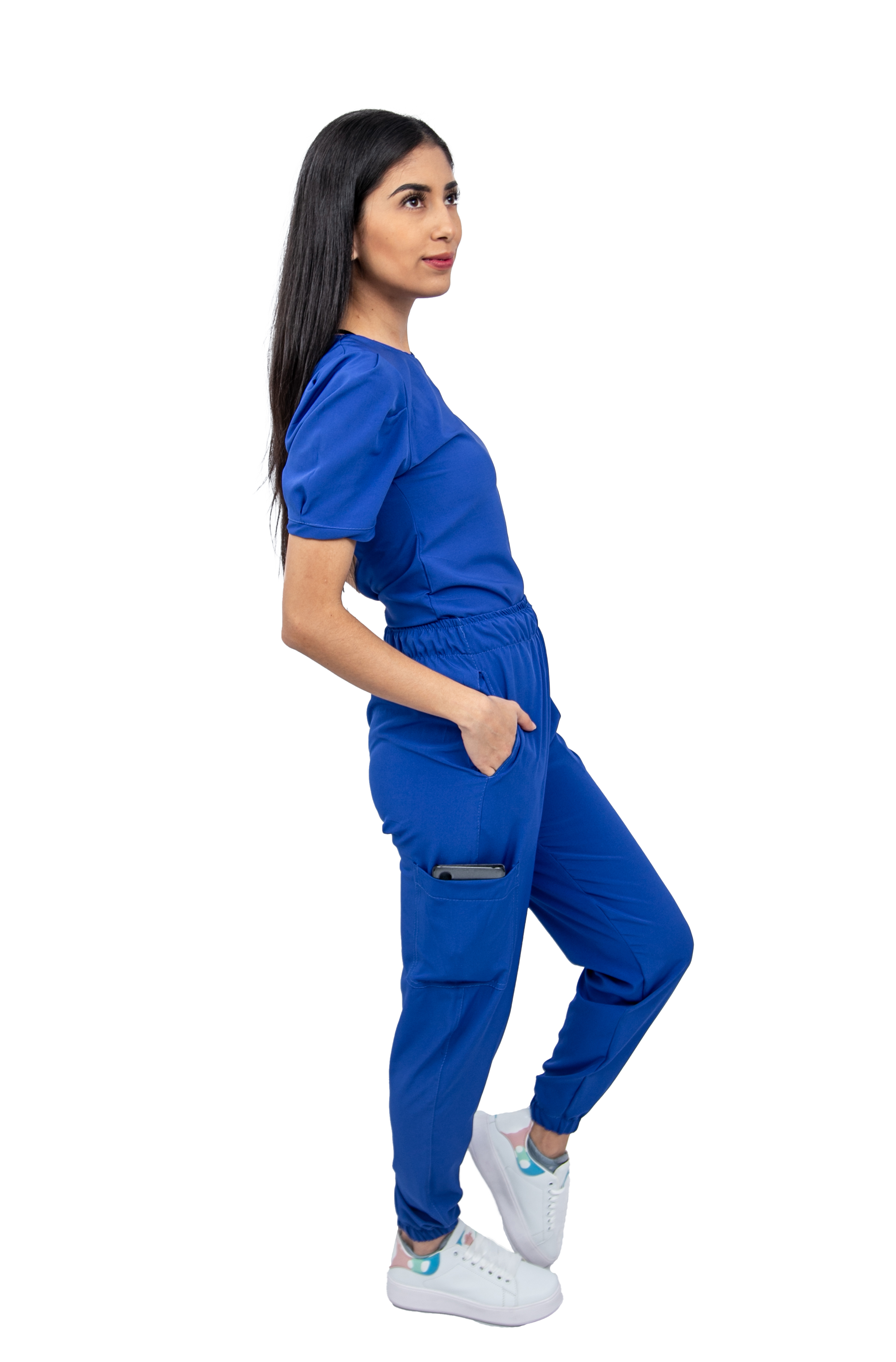 Foto 4 pulgar | Pijama Quirúrgica Mujer Jogger Stretch Antifluido Scrub Eliz  Kolorum Rey