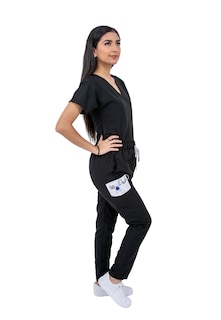 Foto 3 | Traje Quirúrgico Jogger Mvsb Kolorum Negro