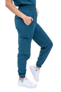 Foto 4 | Pijama Quirúrgica Jogger Azul para Mujer