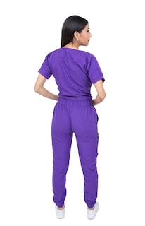 Foto 5 | Pijama Quirúrgica Jogger Antifluidos Mvsb Kolorum Morado para Mujer