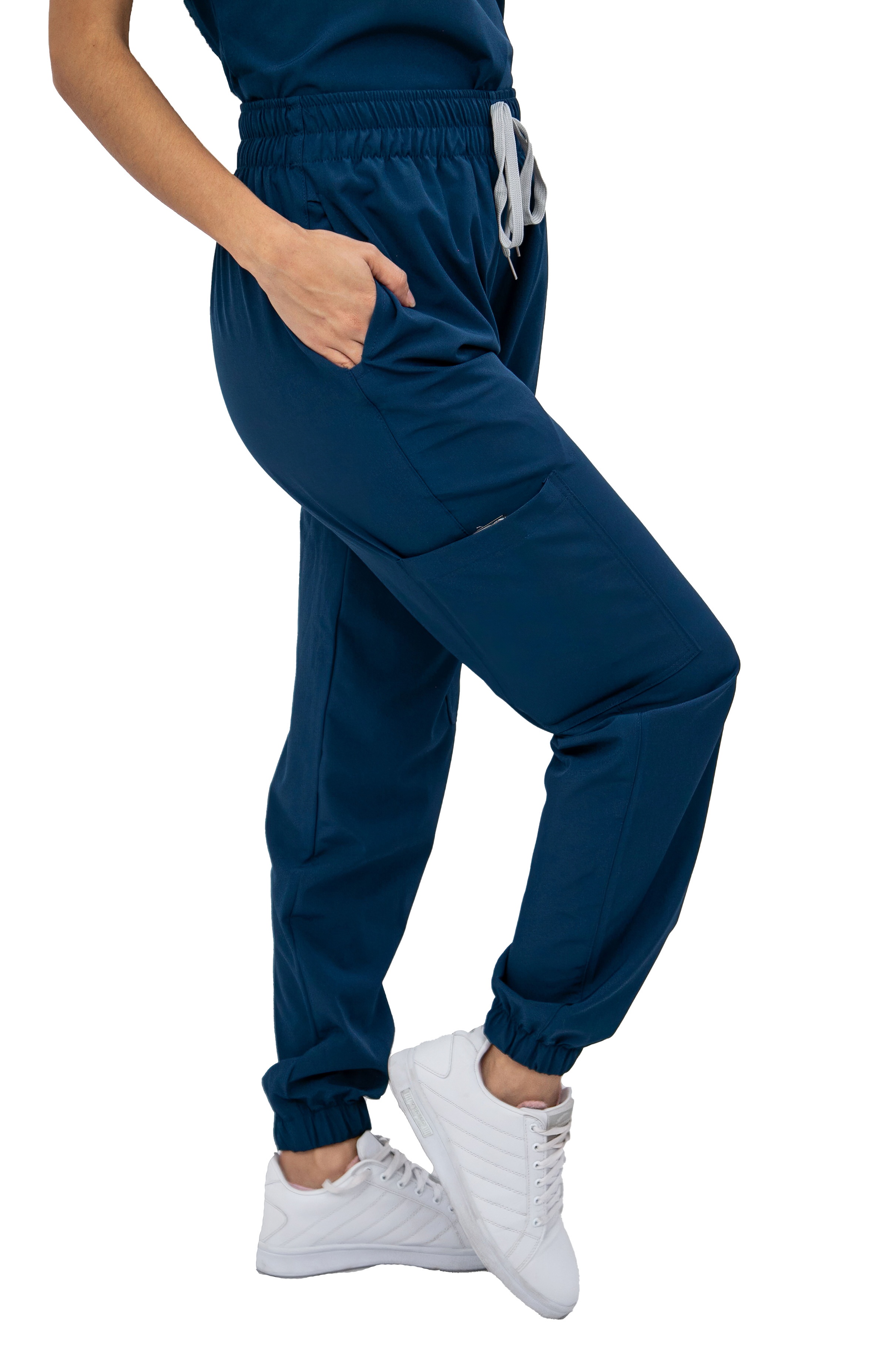 Foto 5 pulgar | Pijama Quirúrgica Jogger Antifluidos Mvsb Kolorum Azul Marino para Dama