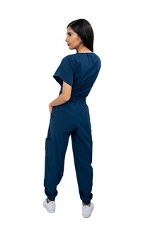 Foto 5 | Pijama Quirúrgica Jogger Antifluidos Mvsb Kolorum Azul Marino para Dama