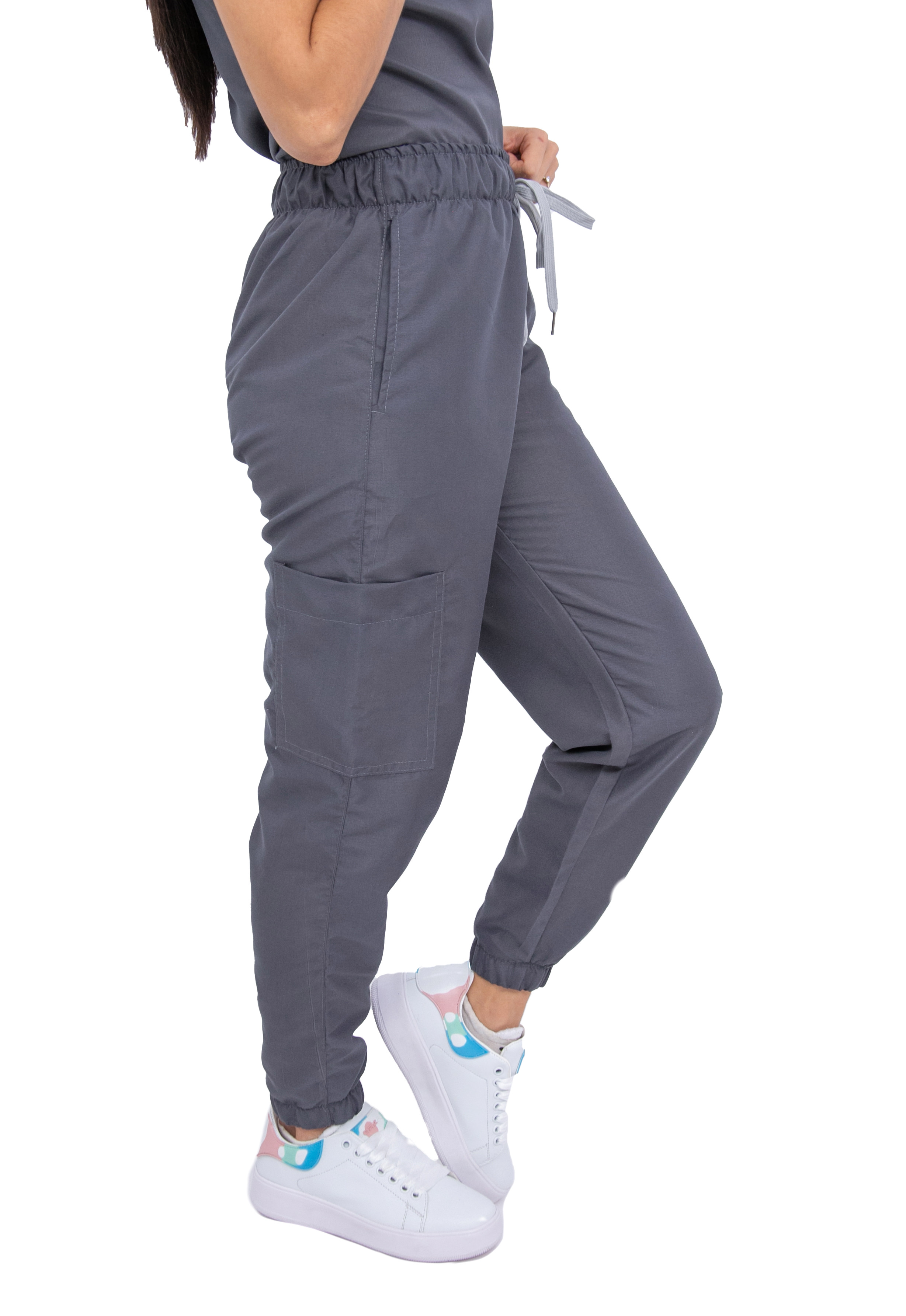 Foto 5 pulgar | Uniforme Quirúrgico Jogger Stretch Kolorum Gris