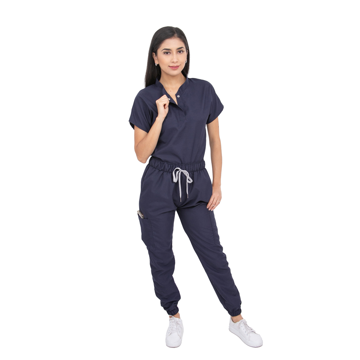 Foto 2 pulgar | Pijama Quirúrgica Azul para Mujer
