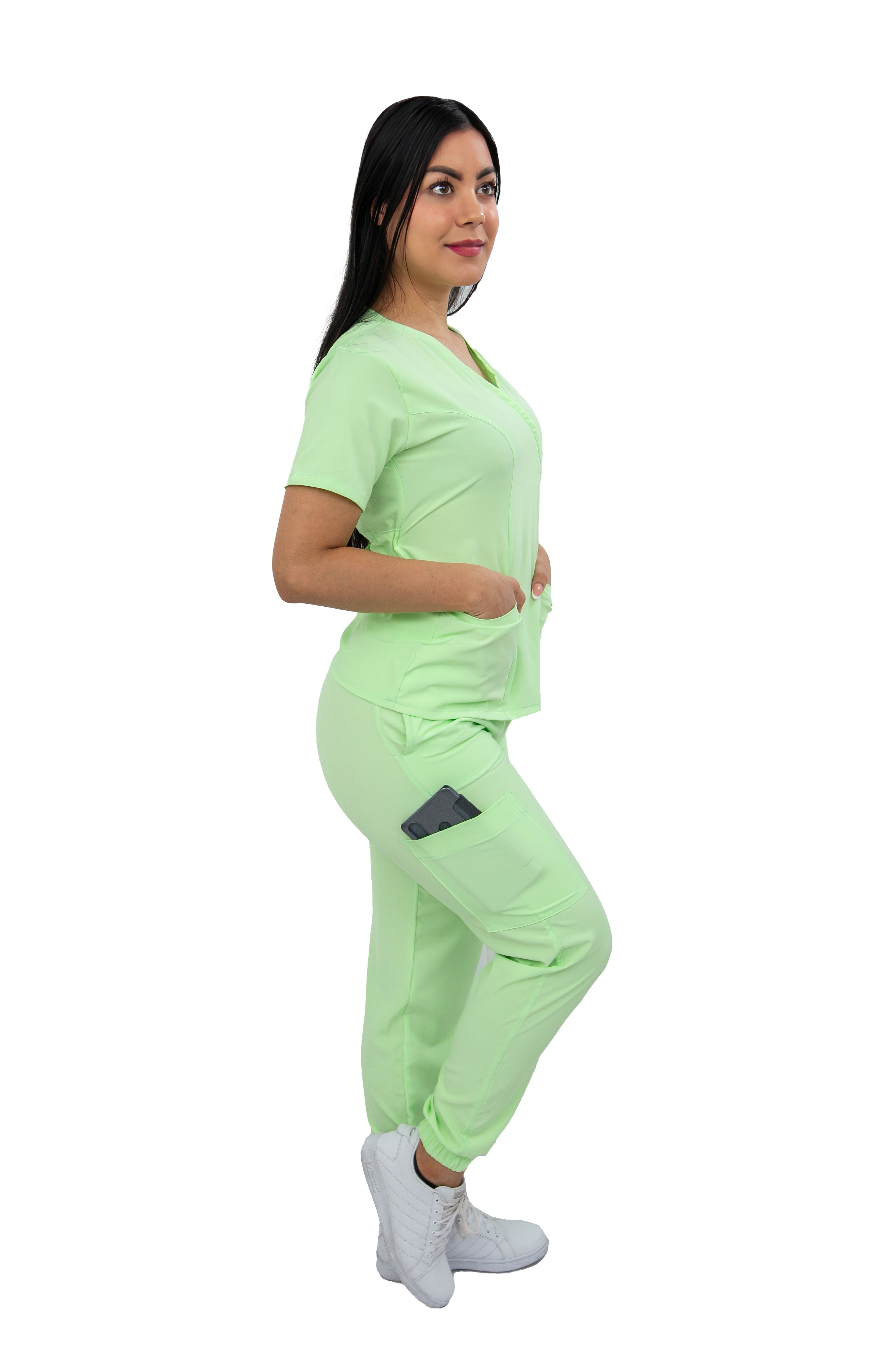 Foto 4 pulgar | Uniforme Quirúrgico Jogger Stretch Gretel Kolorum color Pistache