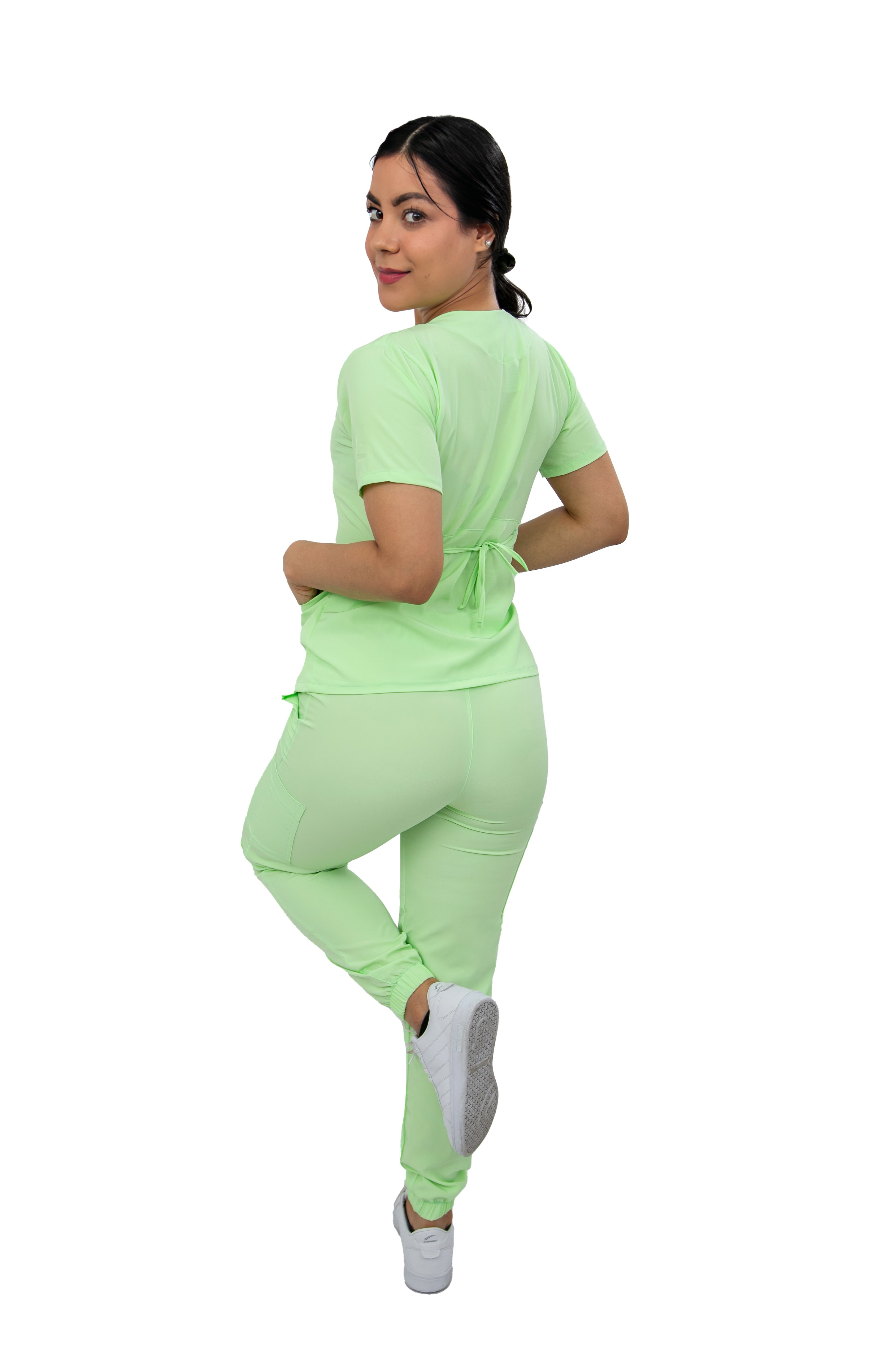 Foto 6 pulgar | Uniforme Quirúrgico Jogger Stretch Gretel Kolorum color Pistache