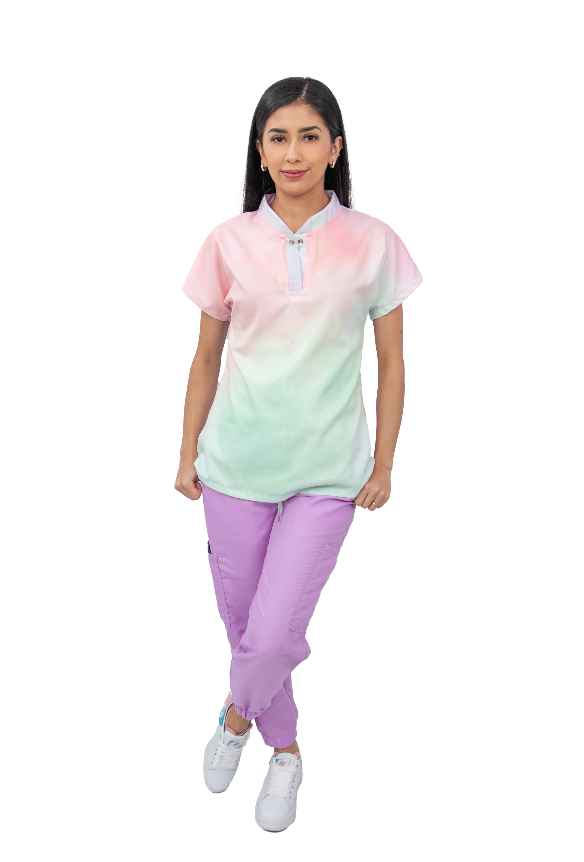 Foto 2 pulgar | Uniforme Quirúrgico Jogger Stretch Kolorum Acuarela