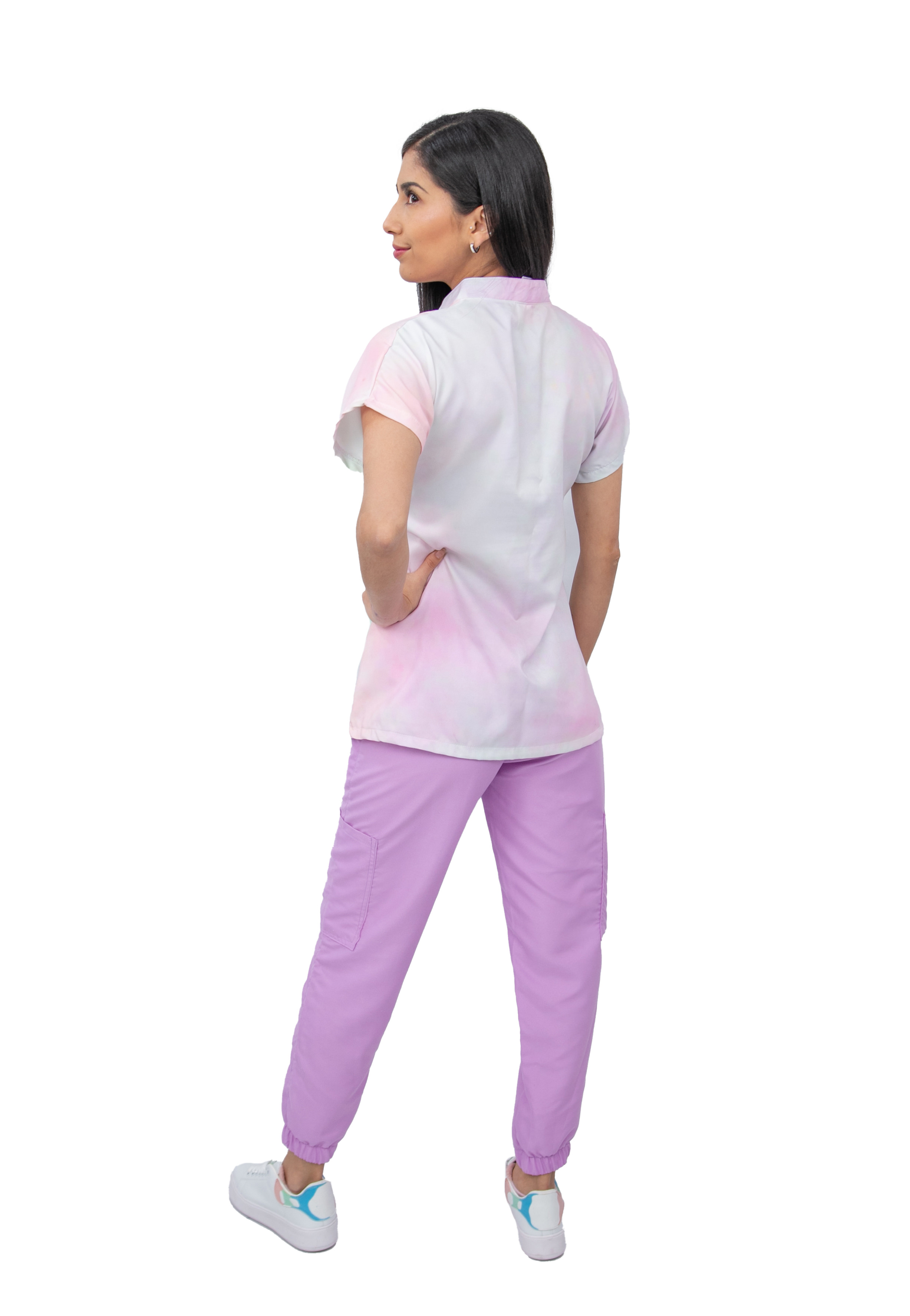 Foto 6 pulgar | Uniforme Quirúrgico Jogger Stretch Kolorum Acuarela