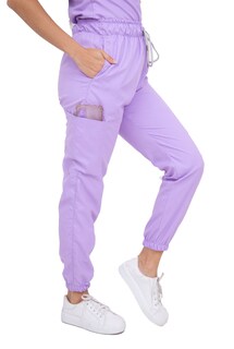 Foto 4 | Uniforme Quirúrgico Jogger Stretch Kolorum Lila