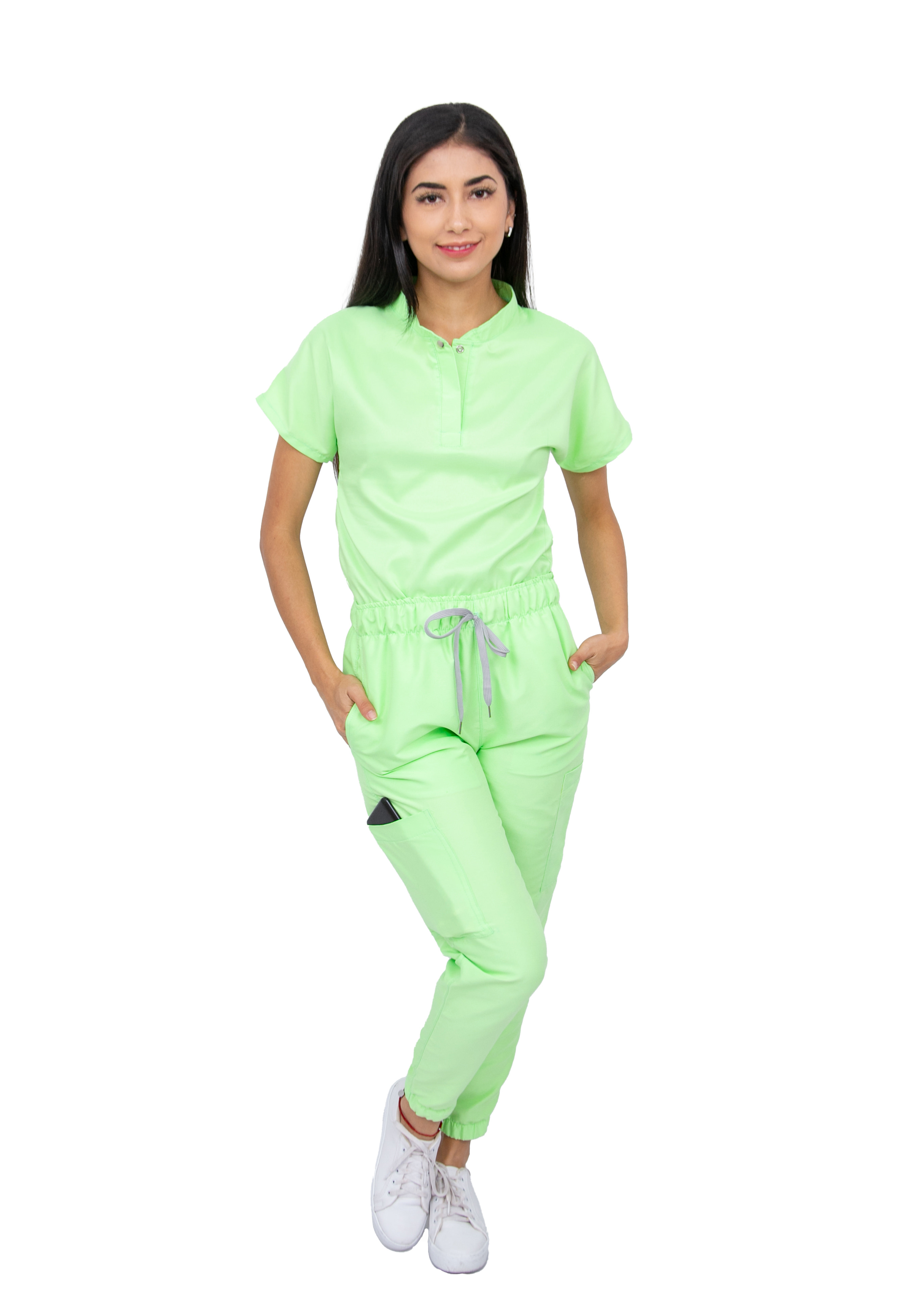 Foto 1 | Pijama Quirúrgica Verde para Mujer