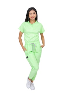 Foto 1 | Pijama Quirúrgica Verde para Mujer