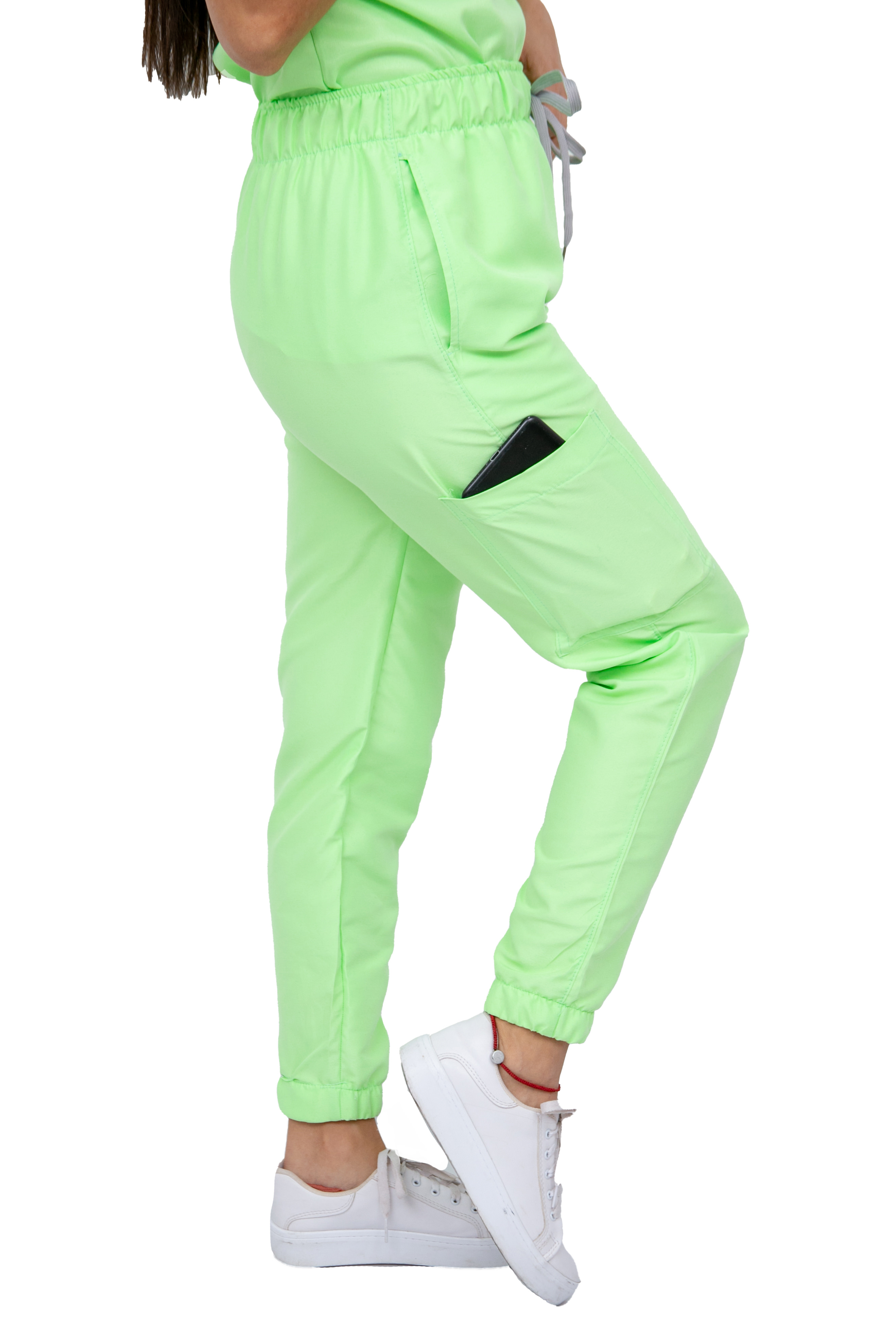 Foto 4 | Pijama Quirúrgica Verde para Mujer