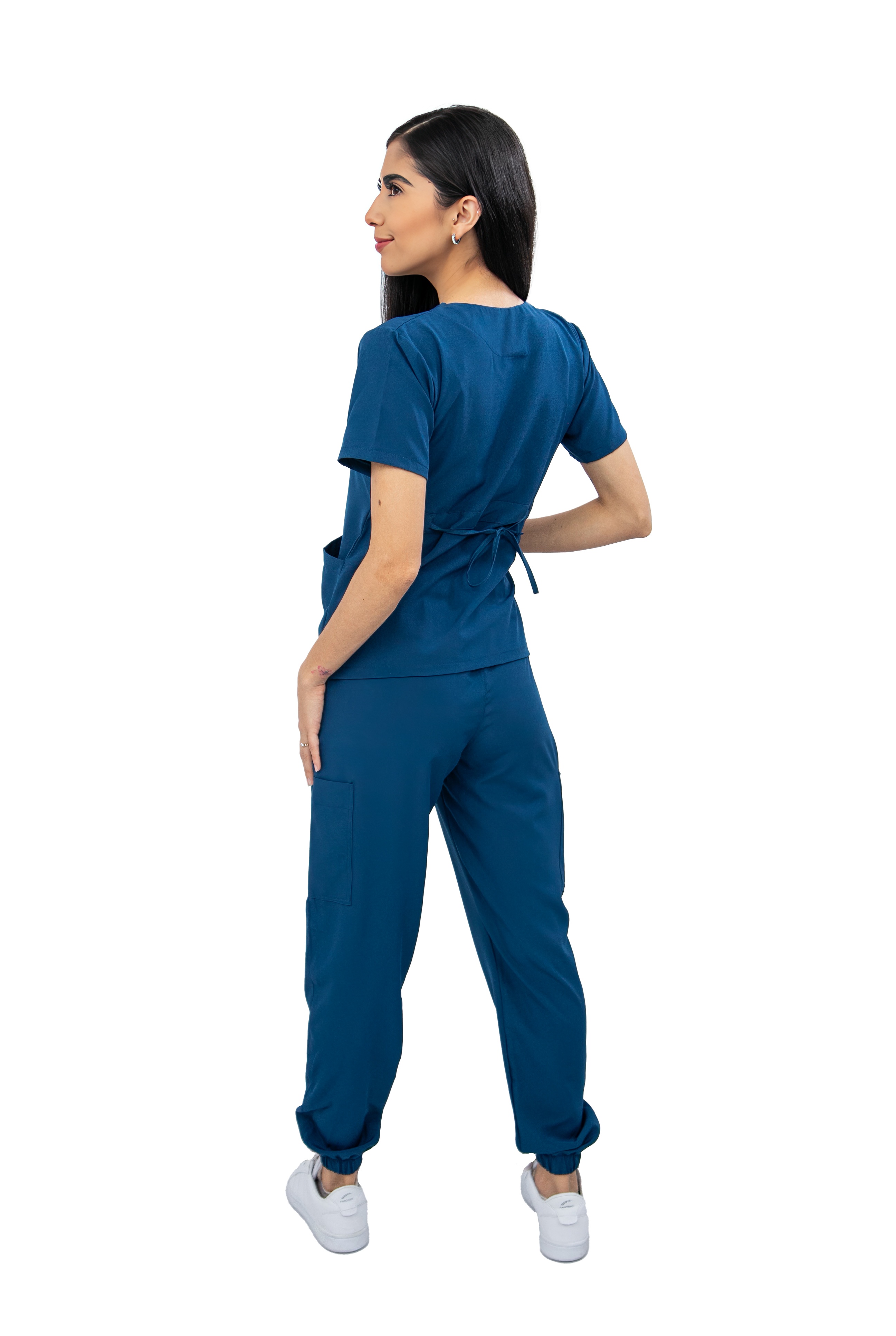 Foto 6 pulgar | Uniforme Quirúrgico Jogger Stretch Gretel Kolorum Petróleo