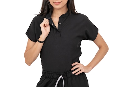 Foto 2 | Pijama Quirúrgica Jogger Antifluido Stretch Kolorum Negra para Dama
